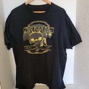 Funko Harry Potter Pop Tees T Shirt Black Sirius Dog Wolf Graphic XXL 2XL